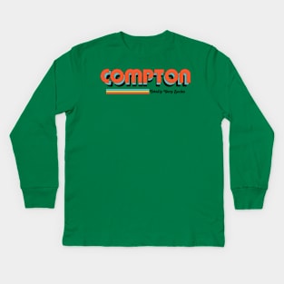 Compton - Totally Very Sucks Kids Long Sleeve T-Shirt